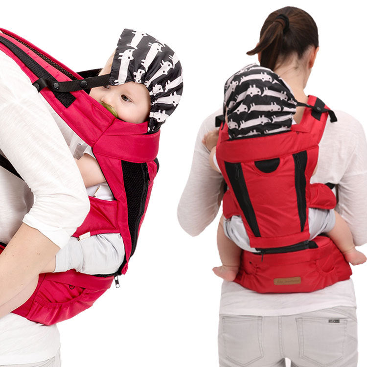 Baby carrier waist stool universal for all seasons multifunctional front horizontal holding baby carrier