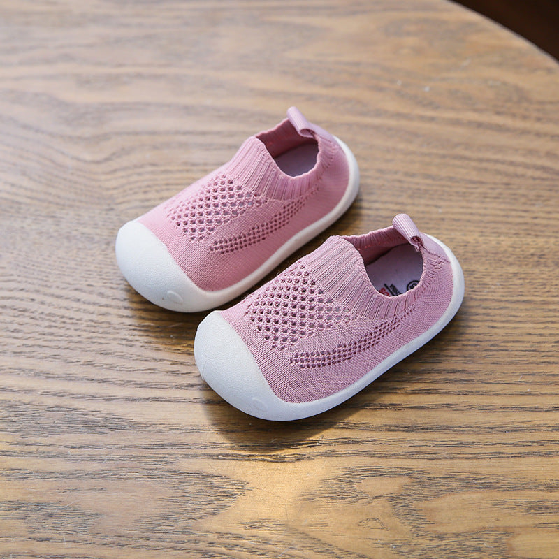 Children's shoes wholesale 2020 spring and summer breathable mesh shoes baby toddler shoes baby indoor shoes soft bottom non-slip boys and girls