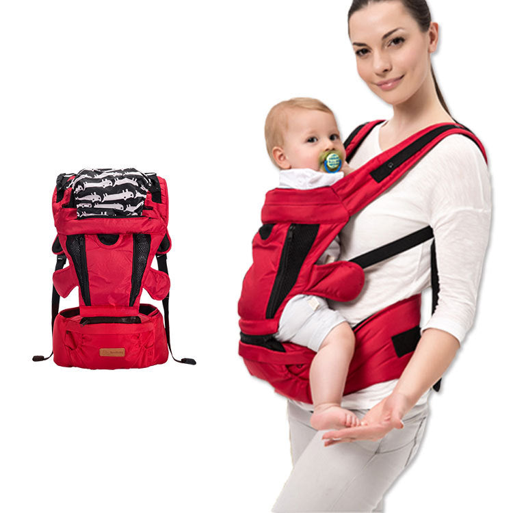 Baby carrier waist stool universal for all seasons multifunctional front horizontal holding baby carrier