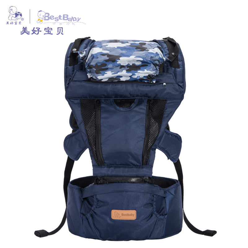 Baby carrier waist stool universal for all seasons multifunctional front horizontal holding baby carrier