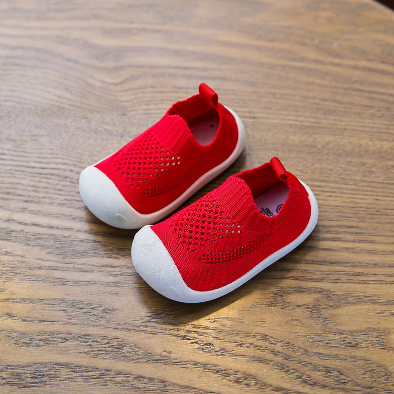 Children's shoes wholesale 2020 spring and summer breathable mesh shoes baby toddler shoes baby indoor shoes soft bottom non-slip boys and girls