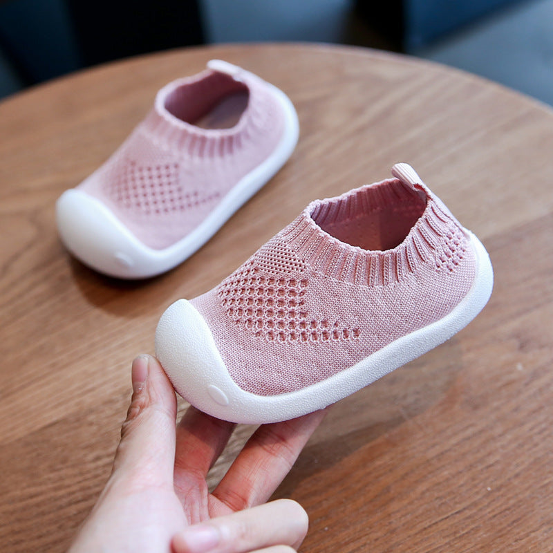 Children's shoes wholesale 2020 spring and summer breathable mesh shoes baby toddler shoes baby indoor shoes soft bottom non-slip boys and girls
