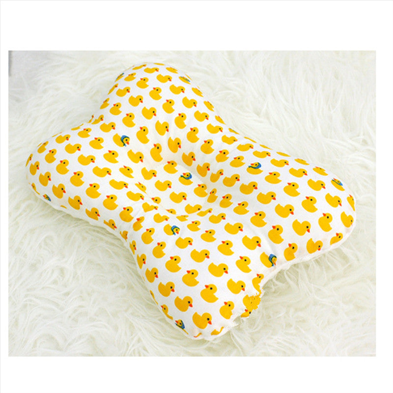 Touch bean function baby pillow pure cotton shaping pillow 20-year-old newborn anti-bias head correction baby pillow A13