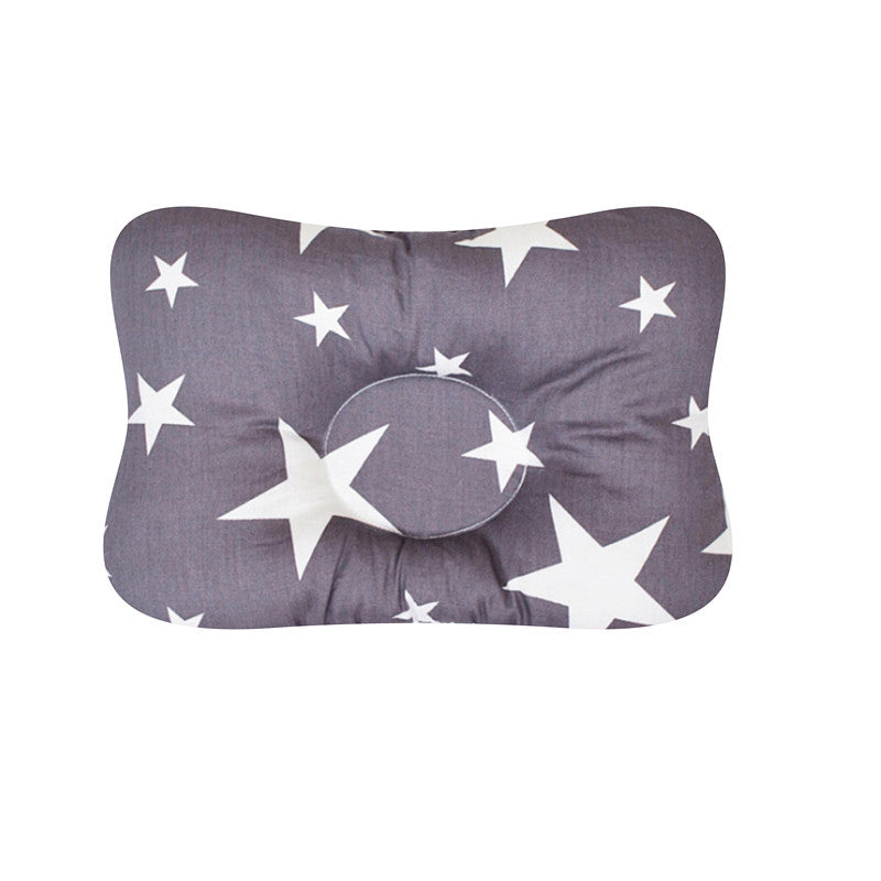 Touch bean function baby pillow pure cotton shaping pillow 20-year-old newborn anti-bias head correction baby pillow A13