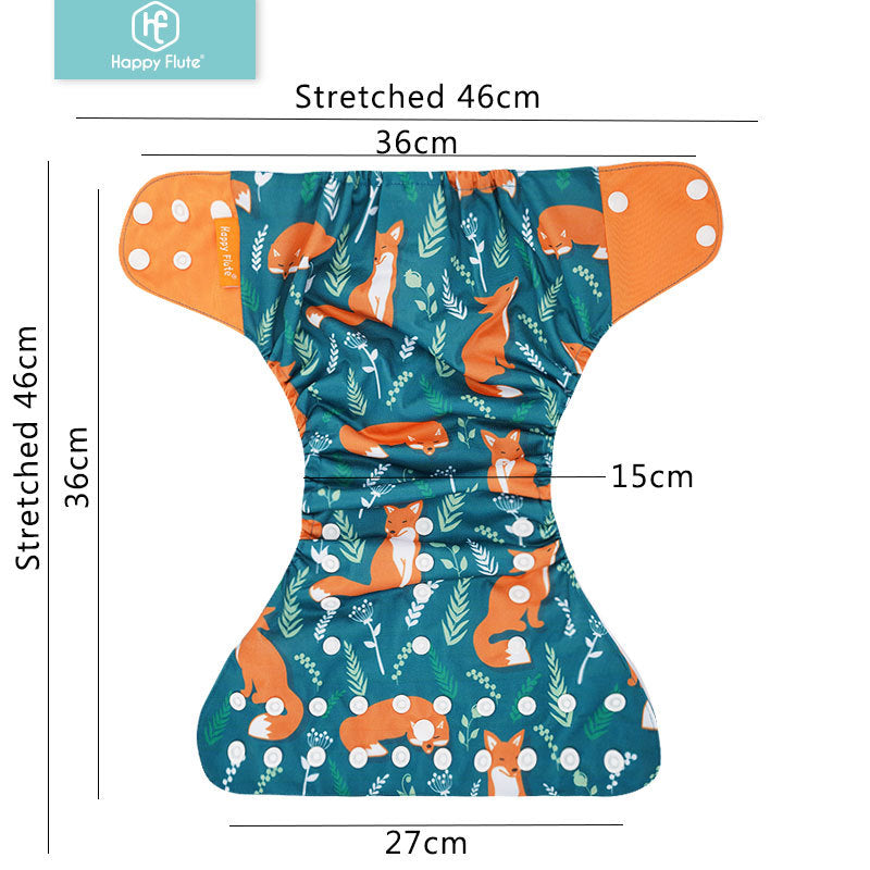 happyflute baby washable cloth diaper baby toilet pants napped cloth diaper pocket cloth diaper