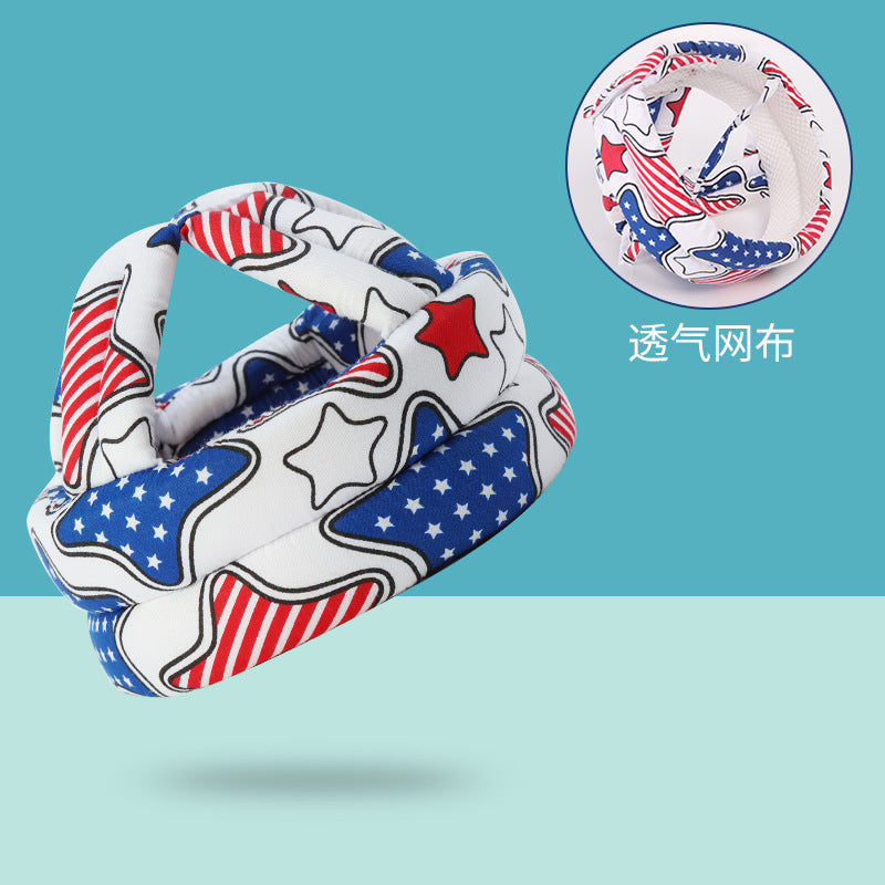 Infant baby anti-fall cap toddler hat toddler anti-collision cap walking safety protective cap children anti-fall head protection cap