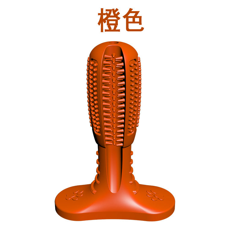 Amazon hot sale hot sale dog toothbrush dog supplies molar rod pet rubber molar tooth cleaning toy