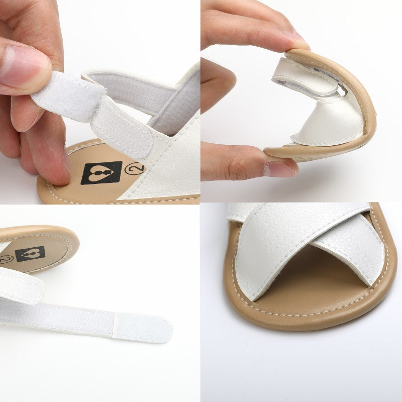 Gamila summer male treasure baby toddler shoes indoor soft-soled non-slip breathable sandals baby shoes one generation delivery