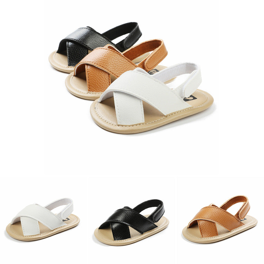 Gamila summer male treasure baby toddler shoes indoor soft-soled non-slip breathable sandals baby shoes one generation delivery