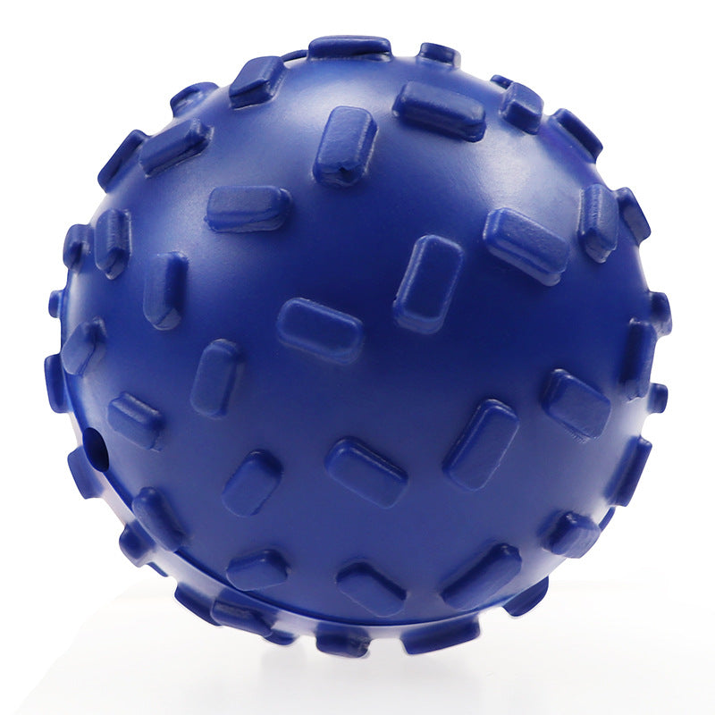 Pet toy dog food leakage slow food dog toy ball molar dog bite toy chewing resistant rubber dog toy ball