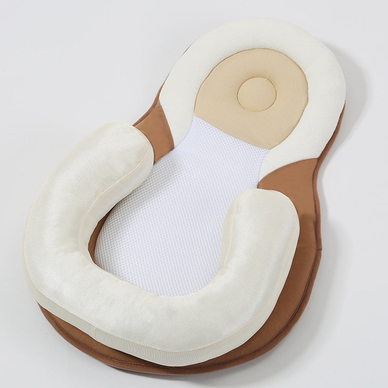 Factory direct sales, baby correcting anti-eccentric head feeding pillow, side sleeping pillow, positioning pillow, stereotyped pillow, anti-overflow milk pillow