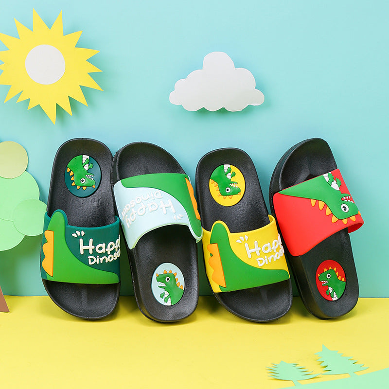Children's slippers summer boys and girls indoor children's non-slip soft bottom home baby cartoon middle and older children's parent-child slippers