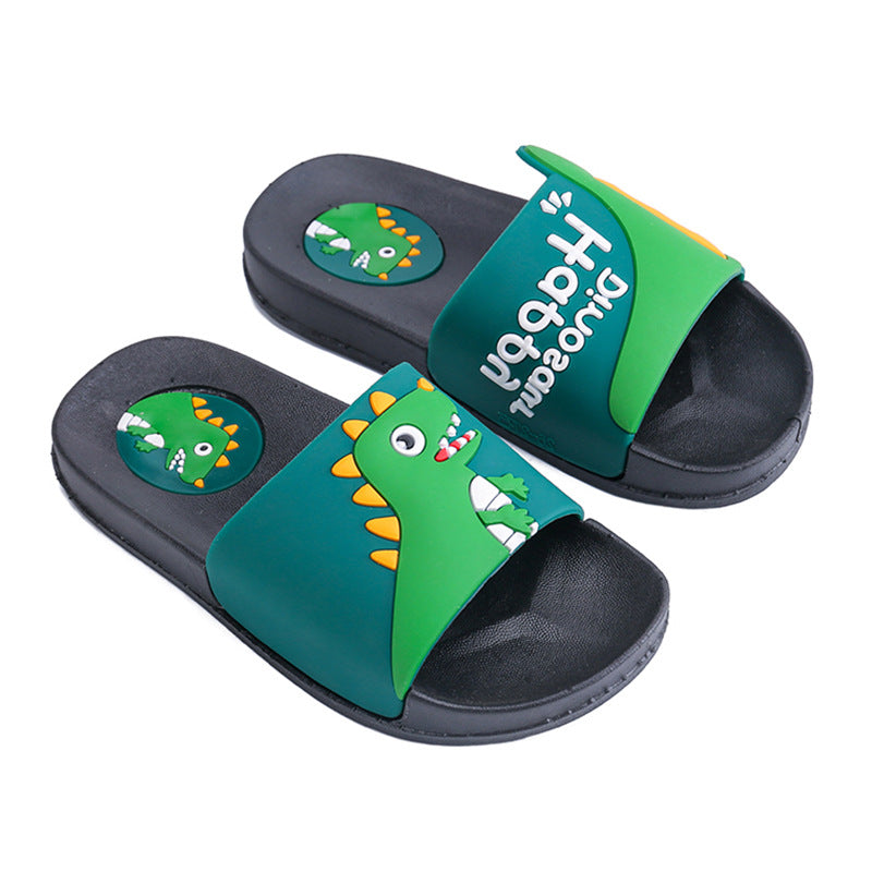 Children's slippers summer boys and girls indoor children's non-slip soft bottom home baby cartoon middle and older children's parent-child slippers