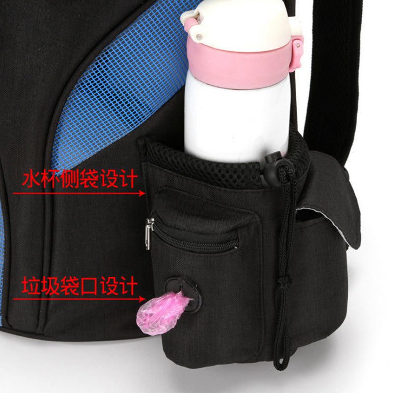 Cross-border hot-selling pet bag Multifunctional pet outing cat bag dog bag Convenient foldable pet backpack