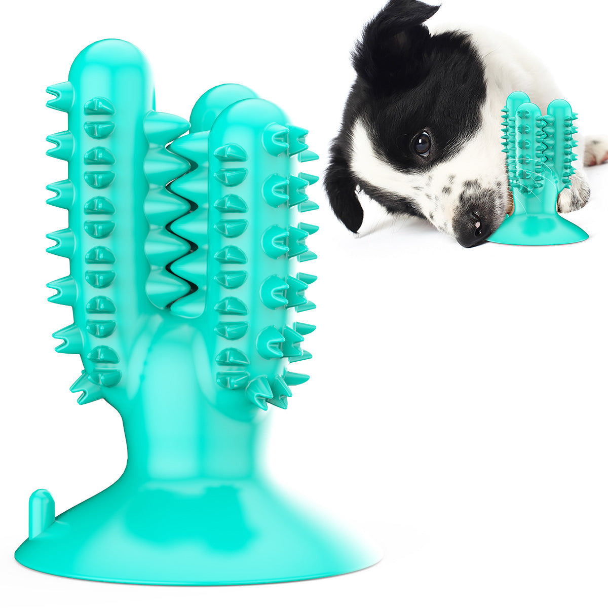Pet Supplies Amazon Hot Sale New Dog Toothbrush Dog Teeth Cleaner Stick Leaking Food Resistant Biting Dog Toy