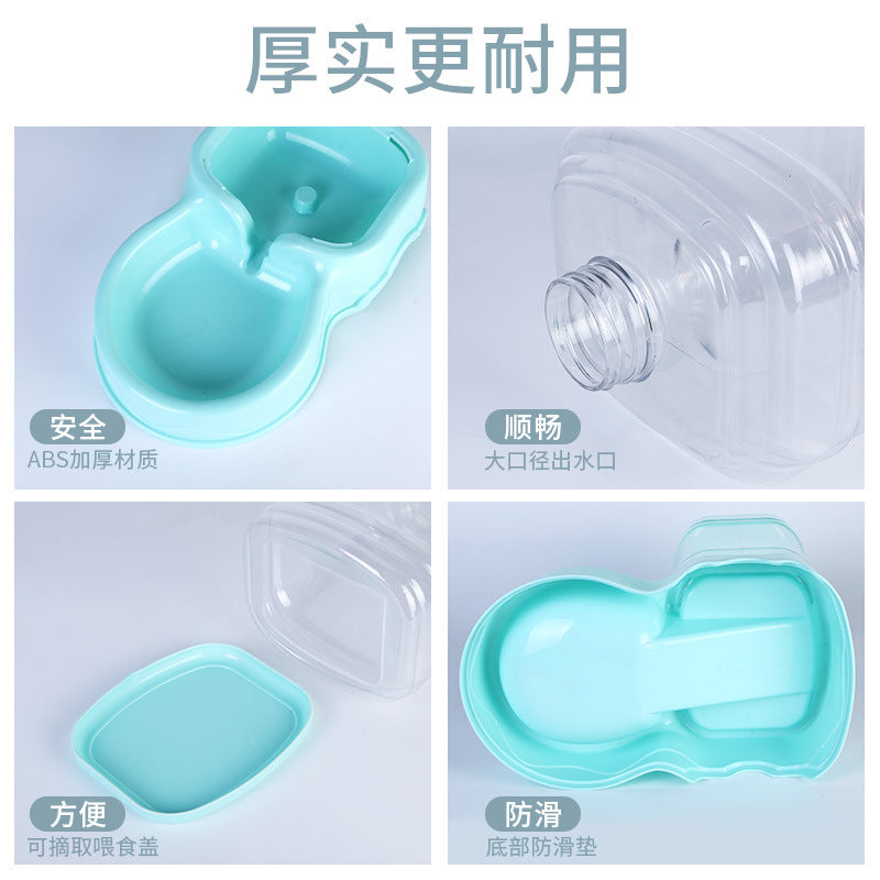 Pet drinking fountain wholesale cat automatic water feeder 3.5L dog drinking fountain automatic feeder set distribution