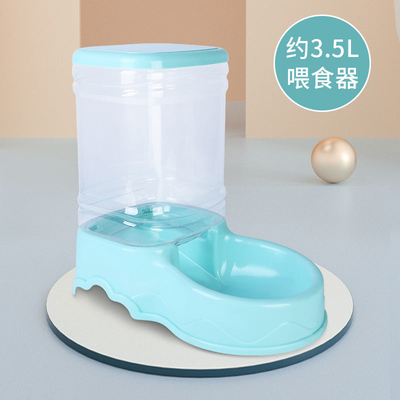 Pet drinking fountain wholesale cat automatic water feeder 3.5L dog drinking fountain automatic feeder set distribution