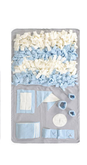 Factory direct selling spot pet training blanket training dog slow food leakage smelling pad to relieve stress dog toy sniffing pad