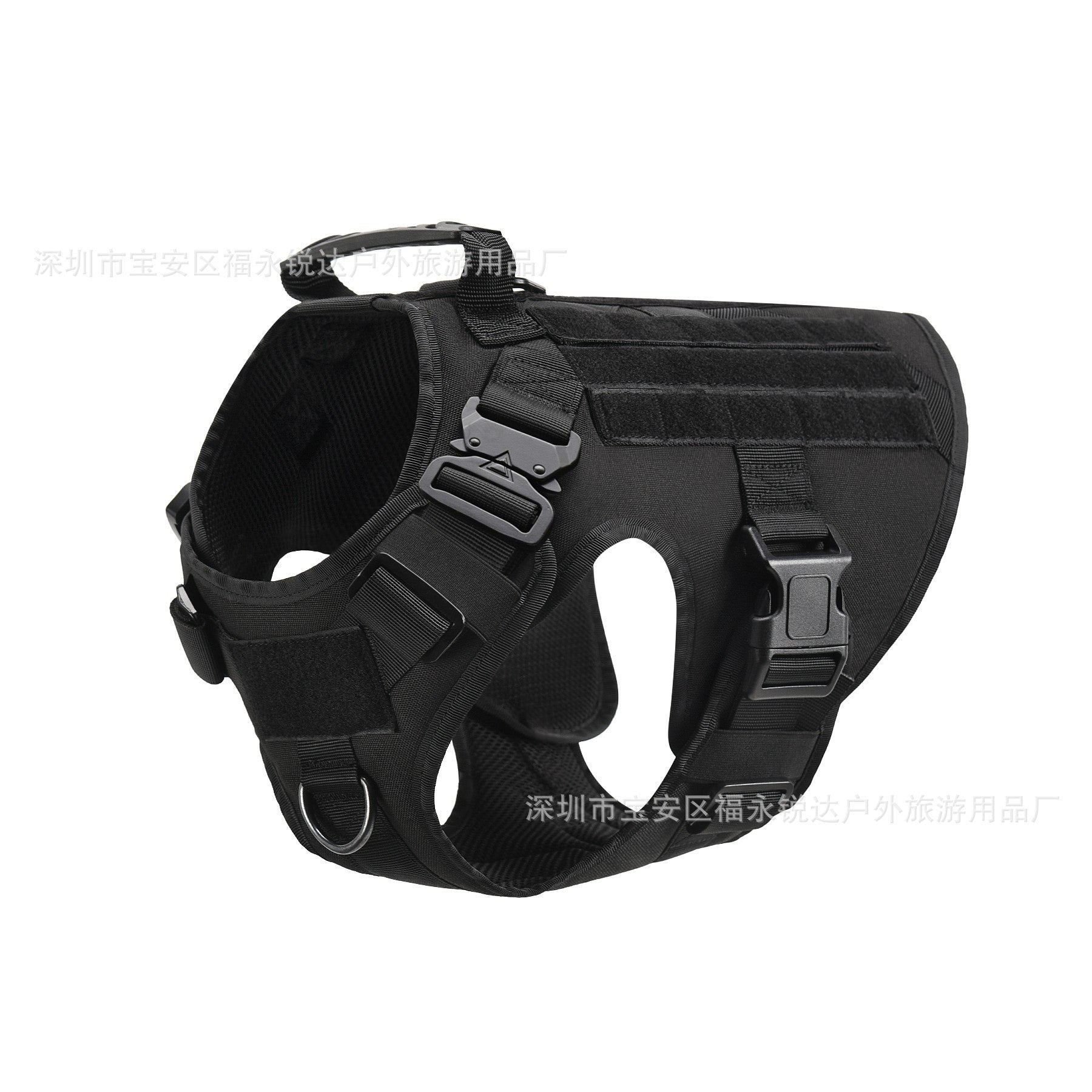 Nylon Tactical Dog Clothing Quick Release Dog Vest Pet Clothes Outdoor Dog Clothing Training Vest