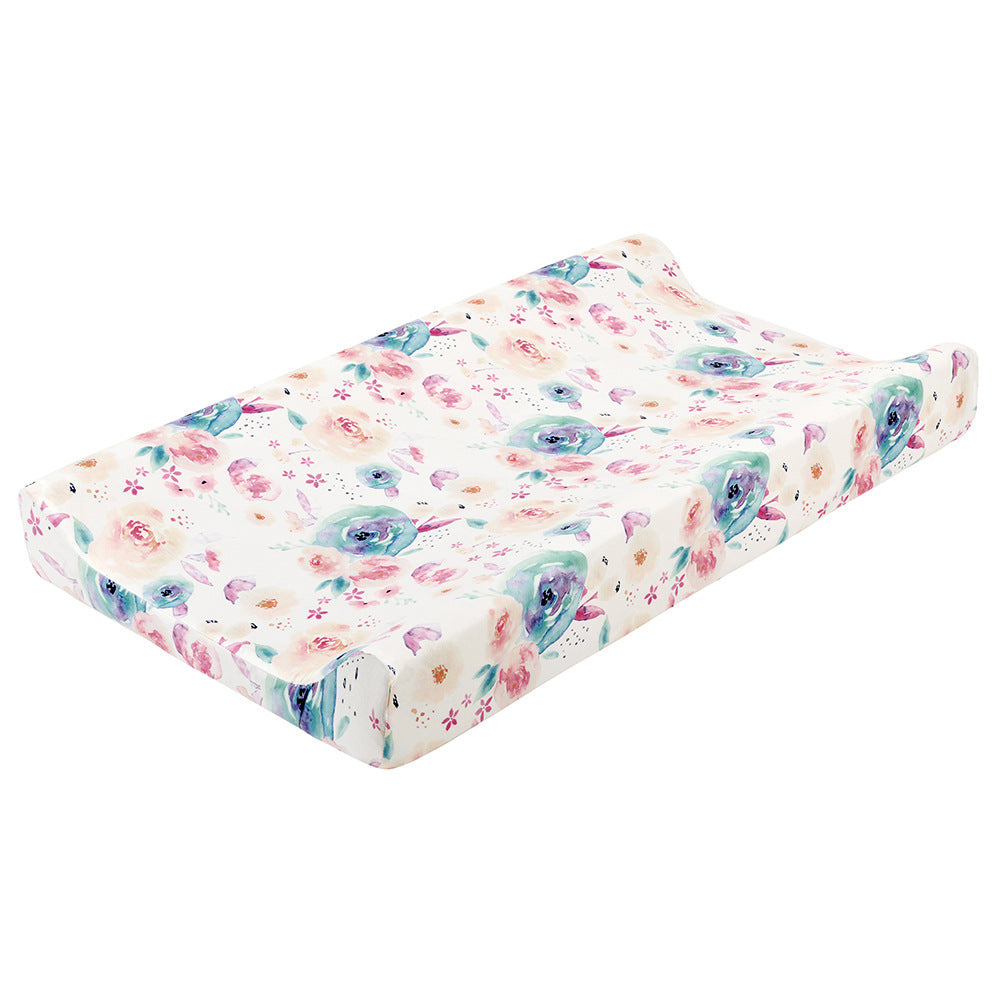 Cross-border baby care table changing cover diaper changing table removable cloth cover Changing Pad Cover
