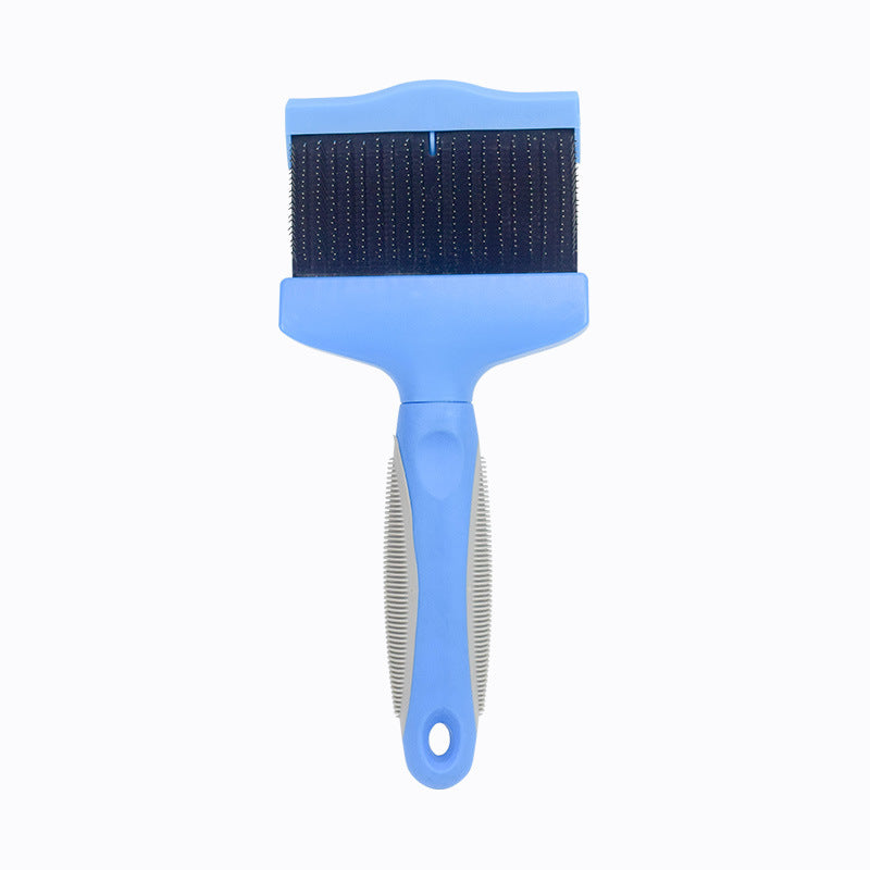 Pet cleaning products factory direct sales cat double-sided soft comb pet hair cleaning comb pet double-sided comb