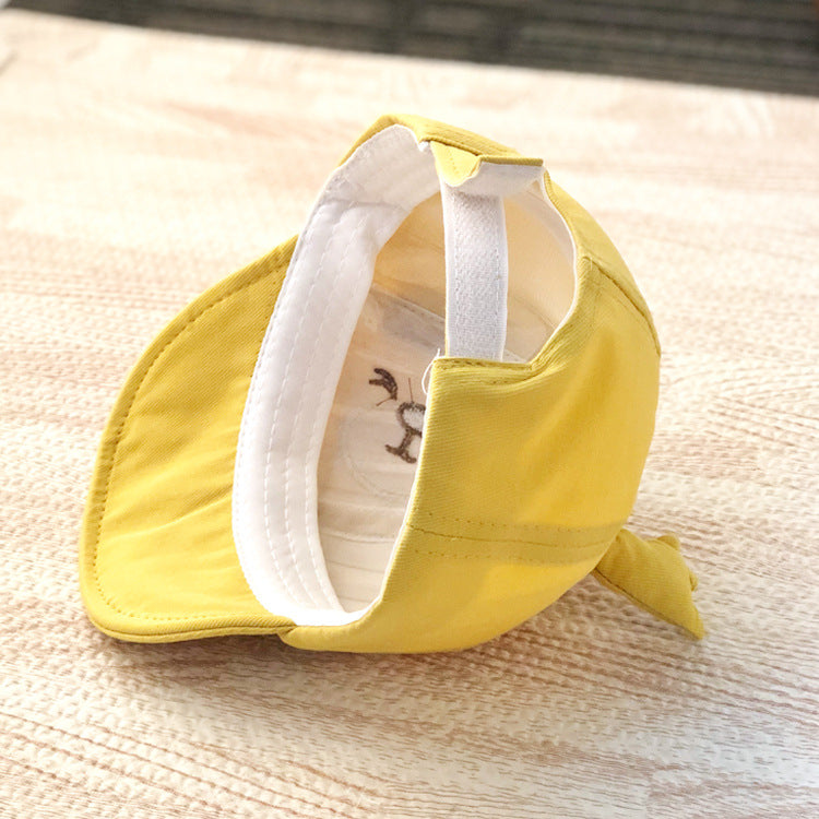 Adjustable baby sun hat for boys spring and summer thin cap for boys and girls cute baseball hat