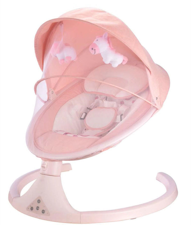Factory direct sale baby cradle baby electric cradle soothing swing rocking baby artifact newborn smart rocking chair
