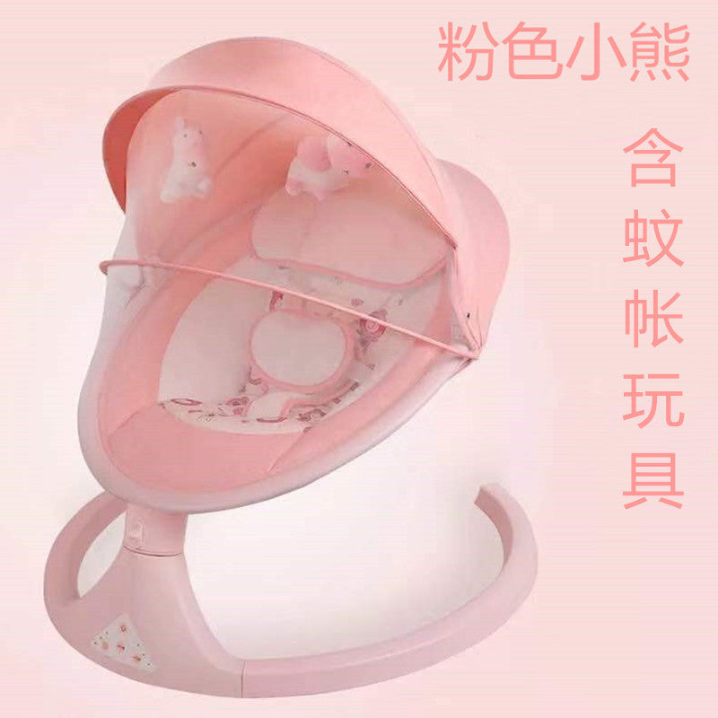 Factory direct sale baby cradle baby electric cradle soothing swing rocking baby artifact newborn smart rocking chair