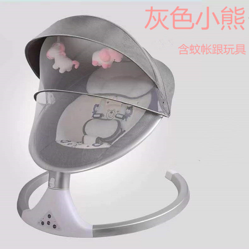 Factory direct sale baby cradle baby electric cradle soothing swing rocking baby artifact newborn smart rocking chair