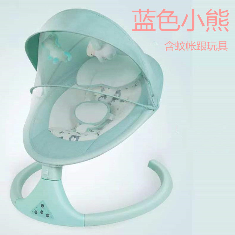 Factory direct sale baby cradle baby electric cradle soothing swing rocking baby artifact newborn smart rocking chair