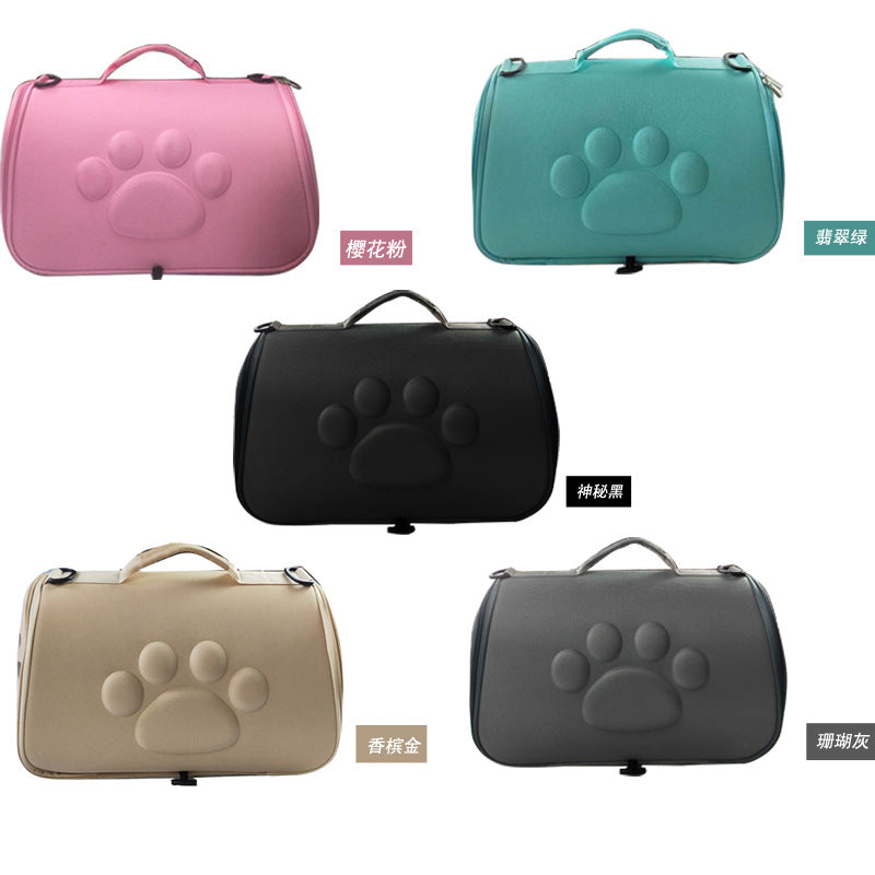 Pet supplies EVA cat dog travel bag breathable hand-held shoulder bag cat bag pet bag manufacturer special price