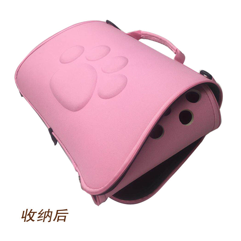 Pet supplies EVA cat dog travel bag breathable hand-held shoulder bag cat bag pet bag manufacturer special price