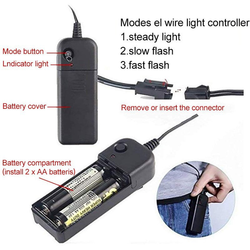 Halloween luminous mask black V with blood horror face mask ghost face EL fluorescent atmosphere props LEDMASK spot