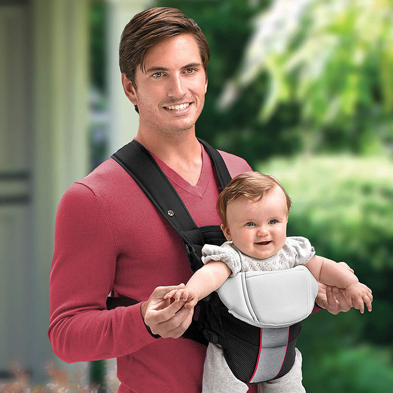 Factory self-sale breathable double shoulder baby carrier four seasons multifunctional baby supplies baby holding artifact one piece dropshipping