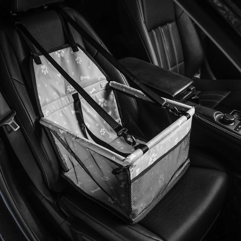 Amazon hot sale car pet mat bear paw pet car mat waterproof travel pet seat cushion pet kennel