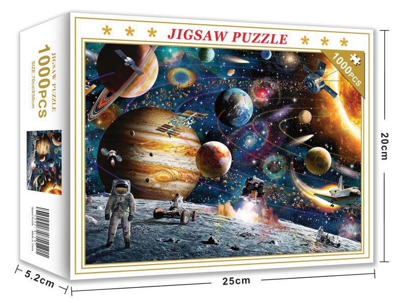1000 piece puzzle Christmas gift Halloween toy cross-border Amazon adult landscape painting puzzle customization