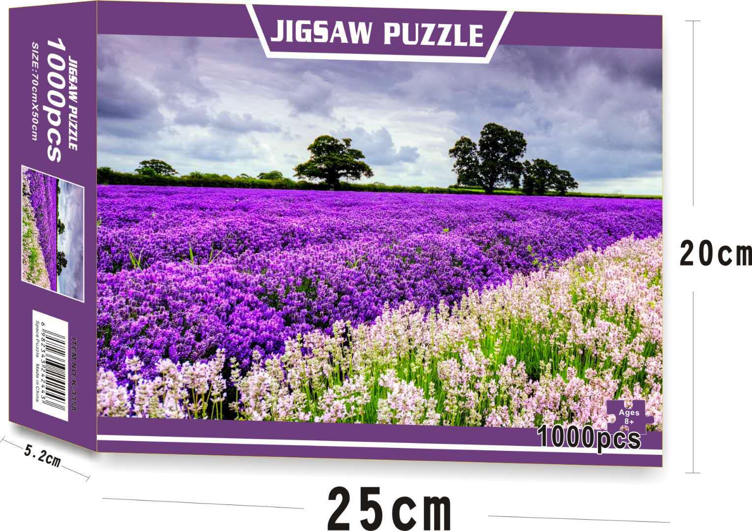 1000 piece puzzle Christmas gift Halloween toy cross-border Amazon adult landscape painting puzzle customization