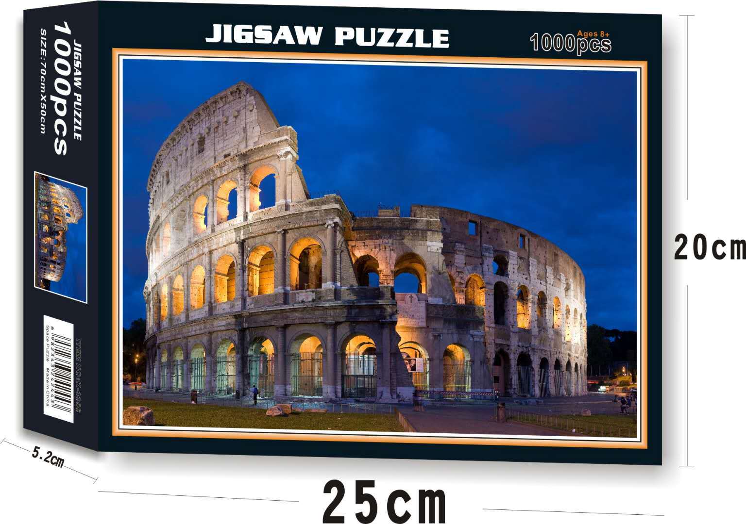 1000 piece puzzle Christmas gift Halloween toy cross-border Amazon adult landscape painting puzzle customization