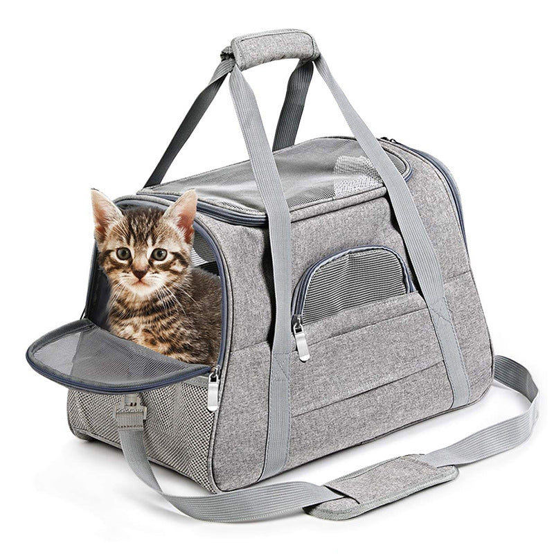 Pet Bag Portable Pet Backpack Dog Outing Bag Crossbody Pet Bag Amazon Hot Selling Pet Car Bag