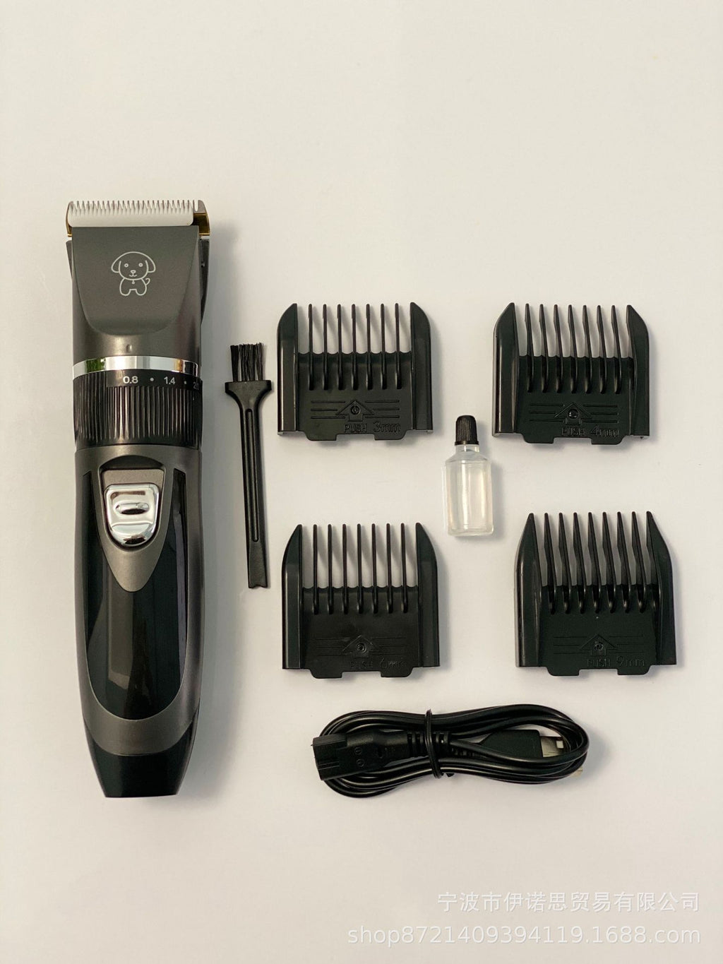 Factory direct Amazon pet hair clipper hair clipper cat dog pet supplies rechargeable pet shaver K8