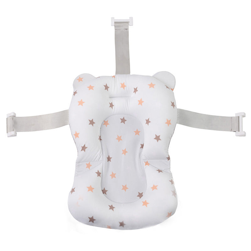 Infant suspension bath net bath mat bath mat bath bath rack baby bath rack newborn floating mat 0-1 years old