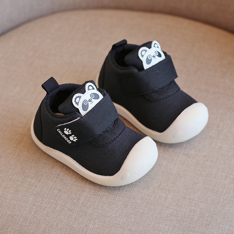 Children's shoes 2020 spring and autumn new baby toddler shoes baby soft sole boys and girls knitted indoor shoes wholesale
