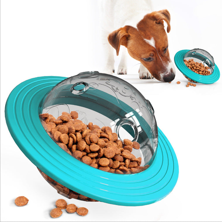 Amazon Pet Supplies Wangxing Chew Resistant Dog Toy Frisbee Flying Saucer Food Ball Puzzle Dog Supplies