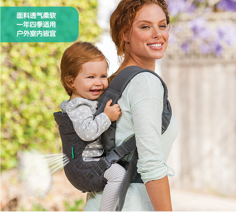 infantino 4-in-1 double-shoulder baby carrier for four seasons