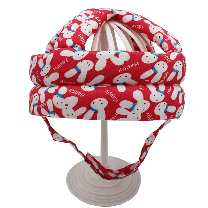 2023 New Baby Toddler Protective Hat Baby Learning to Walk Anti-collision Safety Helmet Children's Anti-fall Cotton Helmet