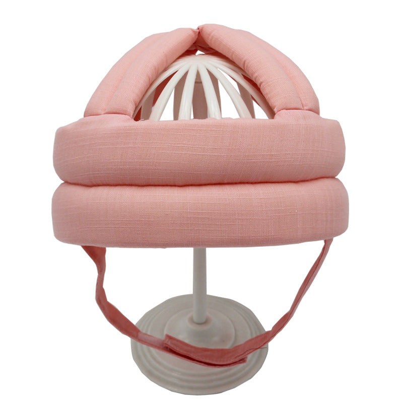 2023 New Baby Toddler Protective Hat Baby Learning to Walk Anti-collision Safety Helmet Children's Anti-fall Cotton Helmet