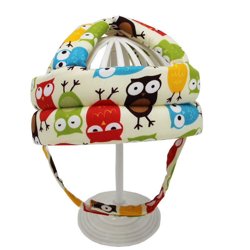 2023 New Baby Toddler Protective Hat Baby Learning to Walk Anti-collision Safety Helmet Children's Anti-fall Cotton Helmet
