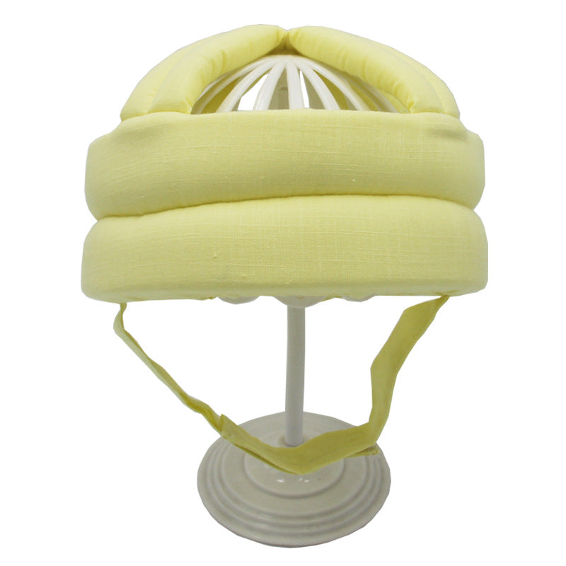 2023 New Baby Toddler Protective Hat Baby Learning to Walk Anti-collision Safety Helmet Children's Anti-fall Cotton Helmet