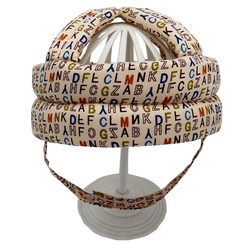 2023 New Baby Toddler Protective Hat Baby Learning to Walk Anti-collision Safety Helmet Children's Anti-fall Cotton Helmet