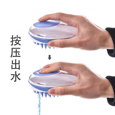 Pet Grooming SuppliesDog Bathing BrushPet Bathing Massage Brush Massage CombPet Hair Removal Brush Hair Removal Artifact